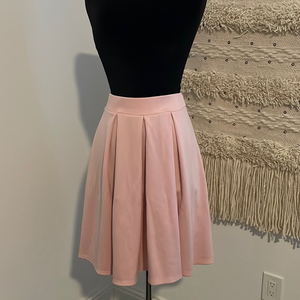 Pink skirt